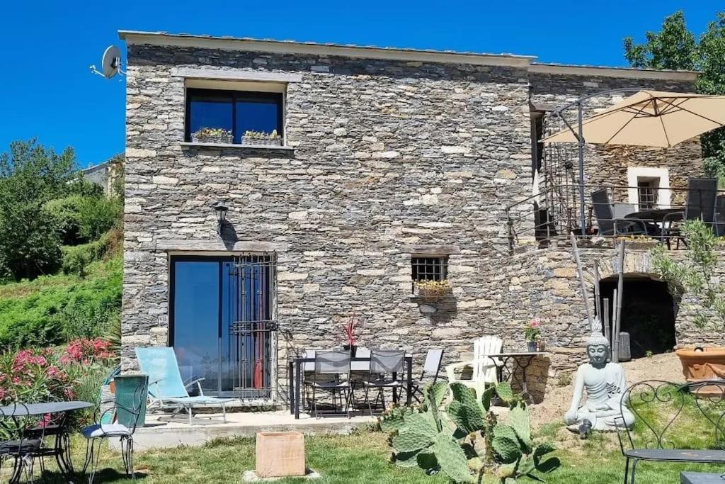 Domaine Colonna-Santini, Gite Piscine, Sauna, Spa Porri Exterior foto